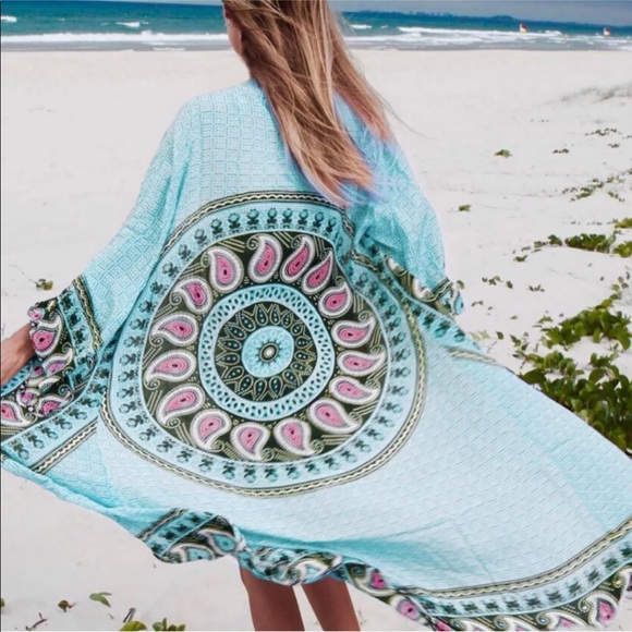 🎉HP🎉 Kimono/Festival/Beach/Boho/Cover Up/Resort - Picture 8 of 8
